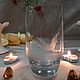 Заказать Винтаж: Стаканы с художественной гравировкой, 6 шт., Aida Glass, Чехия. Кабинет фрау Кунст. Ярмарка Мастеров. . Стаканы винтажные Фото №3