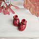 Sandals for doll ob11 color -red 18mm, Clothes for dolls, Novosibirsk,  Фото №1
