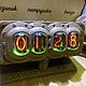 Nixie clock часы на ламповых индикаторах ИН-12. Часы классические. Надежда. Интернет-магазин Ярмарка Мастеров.  Фото №2