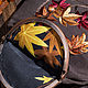 Order Momiji Cosmetic Bag. Art Stitch by Juli Milokumova. Livemaster. . Beauticians Фото №3