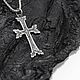 Cross male-female made of 925 sterling silver HH0080, Cross, Yerevan,  Фото №1