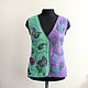 Felted women's vest Spring kiss. Vests. feltyland. Online shopping on My Livemaster.  Фото №2