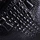 Сумка для документов из кожи крокодила IMA0551B1. Портфель. CrocShop товары из экзотической кожи. Ярмарка Мастеров.  Фото №5