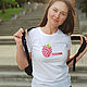 Women's t shirt Berry Raspberry, Tanks, Stavropol,  Фото №1
