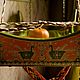 Детская люлька ручной работы с авторской росписью. Мебель для детской. Авторская роспись по дереву.. Интернет-магазин Ярмарка Мастеров.  Фото №2
