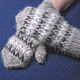 Women's knitted mittens. Mittens. Warm Yarn. Интернет-магазин Ярмарка Мастеров.  Фото №2