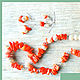 'Red sea.'Coral and pearl set. Jewelry Sets. GoodGemsGoods. Online shopping on My Livemaster.  Фото №2