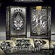 Заказать Игральные карты Aces of Egypt, Темное Люксовое издание для покера. April GS. Ярмарка Мастеров. . Карточные игры Фото №3