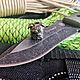 Tactical knife Master K ' Bulldog'. Gifts for hunters and fishers. Goldenwap. Online shopping on My Livemaster.  Фото №2