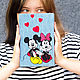 Clutch book ' Mickey & Minnie'. Clutches. BookShelf. My Livemaster. Фото №5