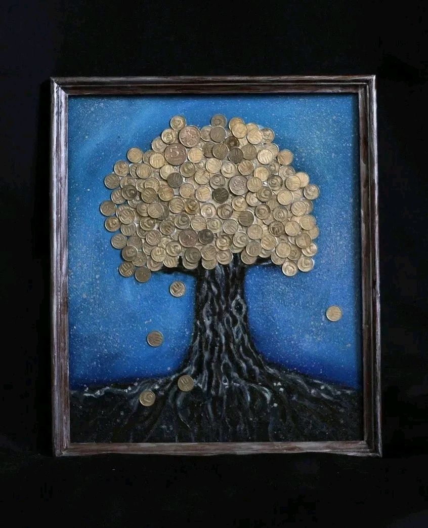 «денежное дерево» картина Переца Руслана маслом на холсте — купить на slep-kostroma.ru