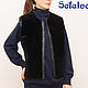 Women's vest made of natural sheepskin with zipper, Vests, Moscow,  Фото №1