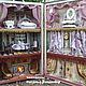 Dollhouse in a suitcase 'Palace for Cinderella'. Doll houses. suitcases & fairy tales. My Livemaster. Фото №5