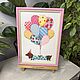 Picture in the children's room embroidered with a cross Dachshund on balls, Pictures, Chelyabinsk,  Фото №1