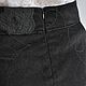 Falda de terciopelo Negro de Flores con contraída antes de. Skirts. Skirt Priority (yubkizakaz). Ярмарка Мастеров.  Фото №5