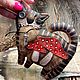 Заказать Кот Мухоморыч. Animalina (Алина Карева). Ярмарка Мастеров. . Прикольные подарки Фото №3