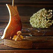 Подарки к праздникам handmade. Livemaster - original item Guardian angel of childhood, angel on a boat. Handmade.