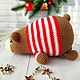 Вязаная игрушка вязаный мишка. Амигуруми куклы и игрушки. Toys.be.tosy. Интернет-магазин Ярмарка Мастеров.  Фото №2