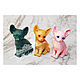 Order Handmade Sphinx cat soap as a gift pink. Edenicsoap - soap candles sachets. Livemaster. . Soap Фото №3