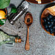 Cuchara de madera grande de cedro siberiano vajilla de madera #L24, Dinnerware Sets, Novokuznetsk,  Фото №1