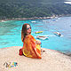 dresses: Silk tunic Sunny Phuket-batik. Dresses. studiya. Online shopping on My Livemaster.  Фото №2