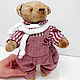 Мишка тедди Пьер. Мишки Тедди. Handsewing.toys (Ирина). Ярмарка Мастеров.  Фото №6