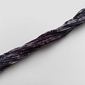 Материалы для творчества handmade. Livemaster - original item Chenille Spain, anthracite color, 3 mm.,1 meter. Handmade.