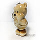  Подарки на 8 марта: Деревянный мишка с сердечкой. Прикольные подарки. DinoArt. Интернет-магазин Ярмарка Мастеров.  Фото №2