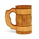 Círculo de madera. Taza de cerveza de madera 0.5 l. Art.26001, Mugs and cups, Tomsk,  Фото №1