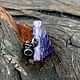 charoite. Pendant - 'Triangle of desires'. Pendants. Bone and Stone, Runes and Amulets. My Livemaster. Фото №6