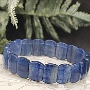 Украшения handmade. Livemaster - original item Kyanite natural kyanite jewelry bracelet made of kyanite. Handmade.