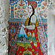 Авторская почтовая открытка "Ярославна". Открытки. Художник Ольга Пастухова. Интернет-магазин Ярмарка Мастеров.  Фото №2