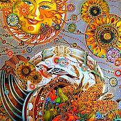 "Солнечная кошка" триптих