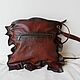 Leather bag maple leaf. Classic Bag. Innela- авторские кожаные сумки на заказ.. Online shopping on My Livemaster.  Фото №2