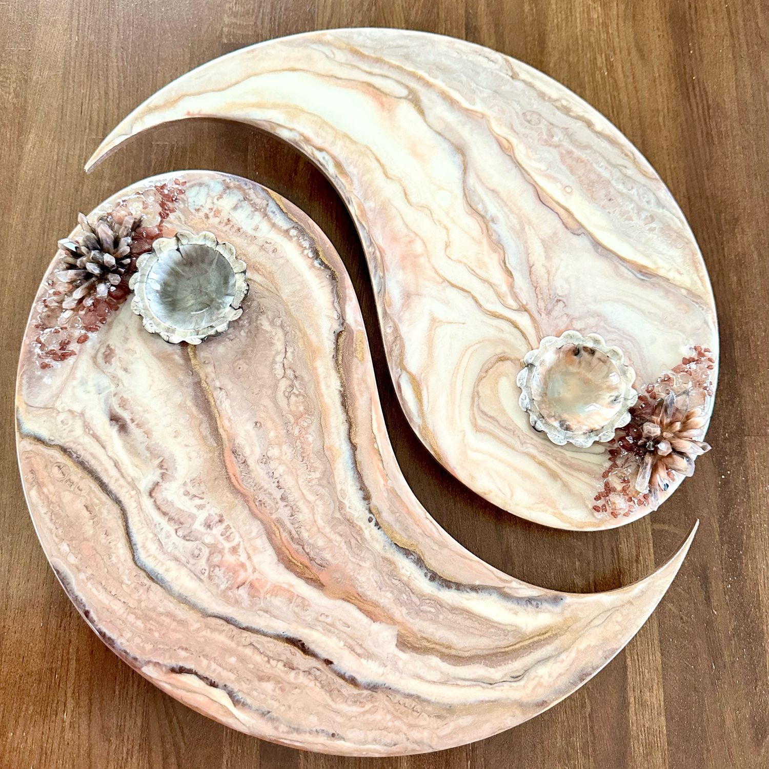 Поднос из эпоксидной смолы в интернет-магазине на Ярмарке Мастеров ...