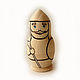 Blank nesting Doll 'hero' 1 places. ' Coloring' (opening), Colouring, Sarov,  Фото №1