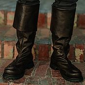 Субкультуры handmade. Livemaster - original item Boots leather. Handmade.