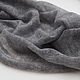 Snood knitted scarf for women from kid mohair in two turns gray melange. Snudy1. Scarfland. Online shopping on My Livemaster.  Фото №2
