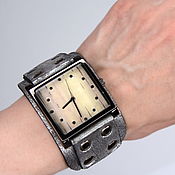 Украшения handmade. Livemaster - original item Wrist watches - Silver. Handmade.