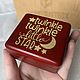 Музыкальная шкатулка Twinkle Twinkle little star с заводным механизмом. Музыкальные сувениры. Музыкальные шкатулки MUSICCRAFTBOX. Ярмарка Мастеров.  Фото №6