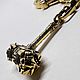 keychain: Keychain 'Hammer with carbine', bronze. Key chain. Best Bronze. Online shopping on My Livemaster.  Фото №2