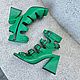 Ботильоны летние "Letti BRIZ" кожа /замша. Ботильоны. Обувь и сумки 'BRIZ'. Ярмарка Мастеров.  Фото №7