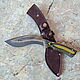 Knife 'Gandhar-1' kukri h12mf j10, Knives, Vorsma,  Фото №1