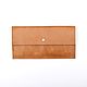 Order Women's wallet genuine leather Flat, buy in Moscow. EZCASE - Leather Design Studio. Livemaster. . Wallets Фото №3