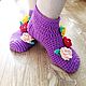 Handmade socks-boots. Slippers. dary-prirody-1 (domashnij-uyut-1). Online shopping on My Livemaster.  Фото №2