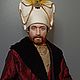 Фарфоровая  Султан Сулейман. Шарнирная кукла. Юля Туранцева. Ярмарка Мастеров.  Фото №5