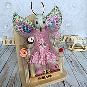 Куклы и игрушки handmade. Livemaster - original item The Butterfly is Sweet. Handmade.