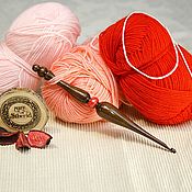 Материалы для творчества handmade. Livemaster - original item Crochet hook 4#103. Handmade.