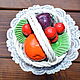 Order CAPODIMONTE.Fruit basket. Italy. Imperia. Livemaster. . Vintage interior Фото №3