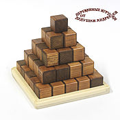 Активный отдых и развлечения handmade. Livemaster - original item Puzzle-constructor Pyramid of Cheops. Handmade.